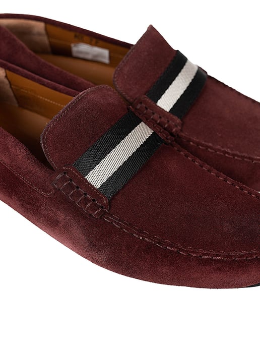 Bally Moccasiner Pearce Röd för män - Image 4