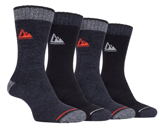 STORM BLOC - 4 Pairs Mens Cushion Sole Hiking Work Boot Socks - Image 1