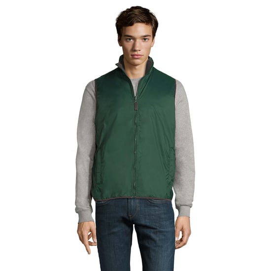 SOLS Omkeerbare bodywarmer voor uniseks volwassenen Winner (Bosgroen) - Image 1