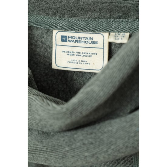 Mountain Warehouse Fleece-topp för kvinnor/damer Hebridean Cowl Neck (mörk kaki) - Image 5