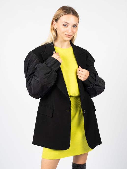 Silvian Heach Coat Woman's Black - Image 3