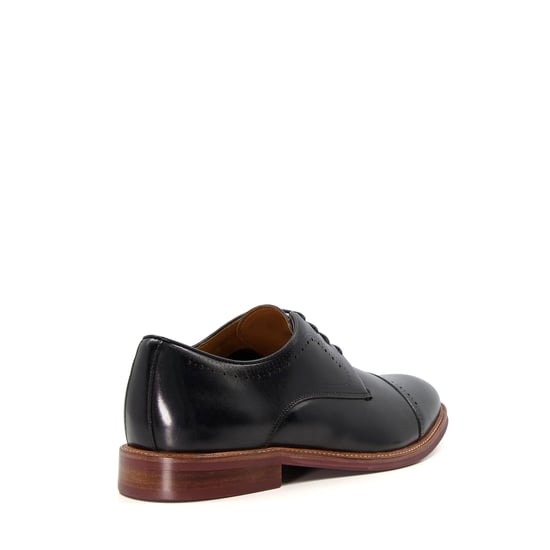 Dune Savion Leren Zwarte Oxford Schoenen Voor Heren - Image 4