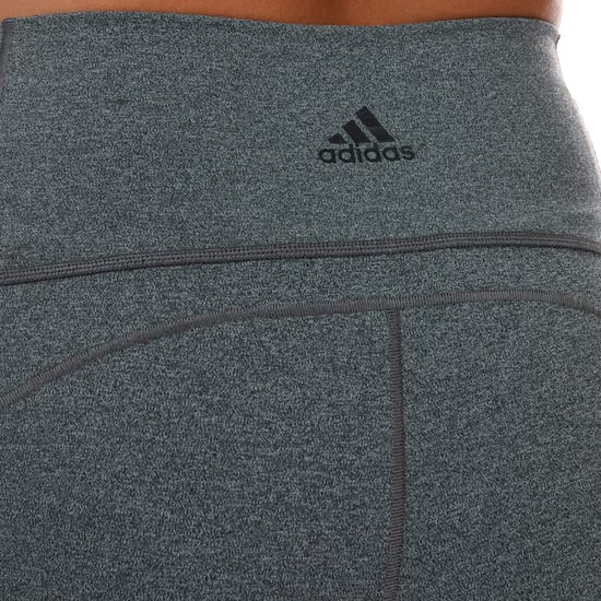 Women's adidas Believe This 2.0 3-Stripes 7/8 Tights in Charcoal Marl