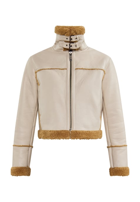 Dreimaster Jas Dames ivoor - Image 1
