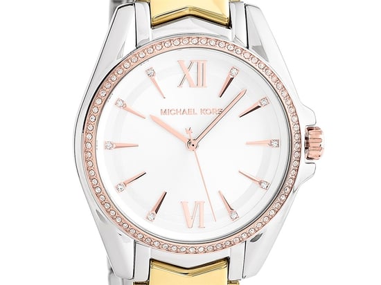 Michael Kors MK6686 Whitney Tri-Tone Bracelet Watch - Image 2