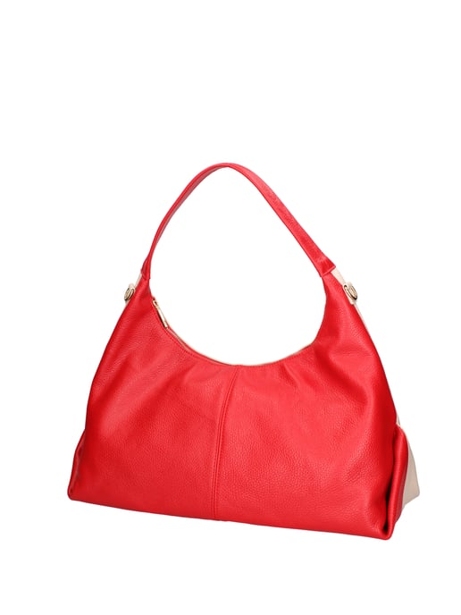 Roberta Rossi Shoulder Bag Women RED AND BEIGE