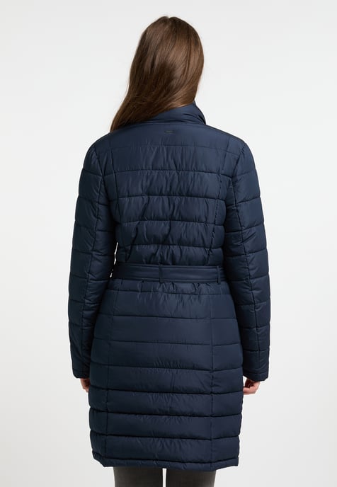 Dreimaster Winterjas met vulling Dames nachtblauw - Image 4