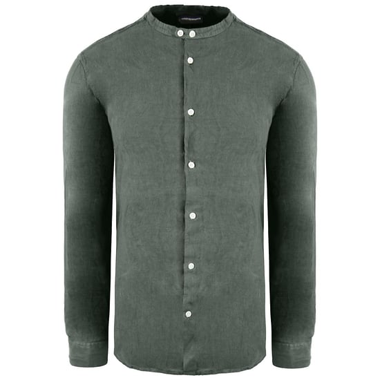 Emporio Armani Regular Fit Heren Donkergroen Shirt - Image 1