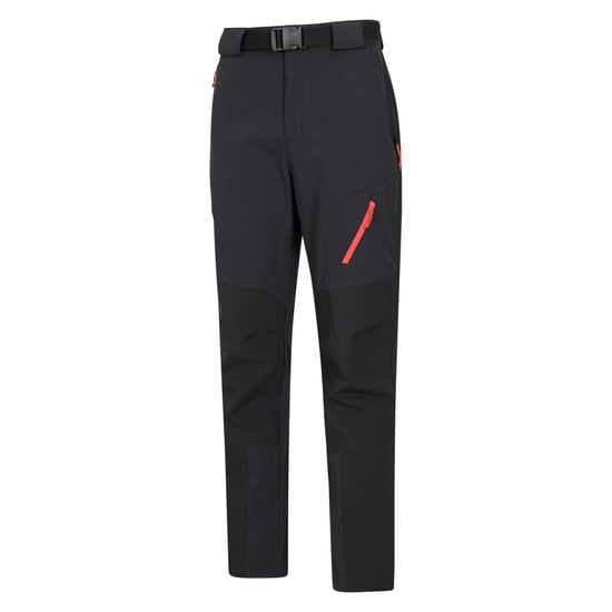 Mountain Warehouse Mens Forest Water Resistant Short Trousers (Black) - Image 3