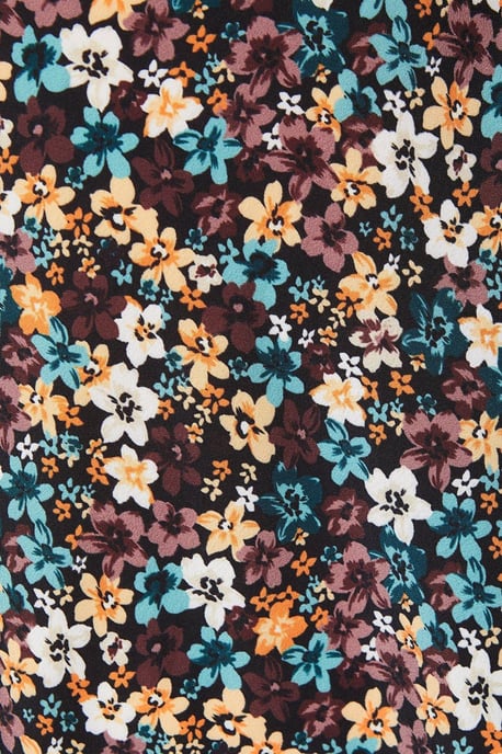 Ditsy Floral Empire Mini Dress