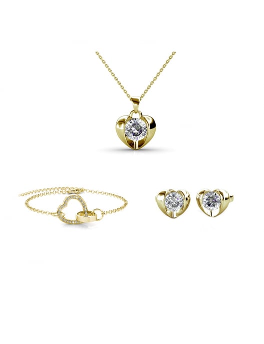 Simply Love Locked Heart voor boomset - Kristal - Image 1