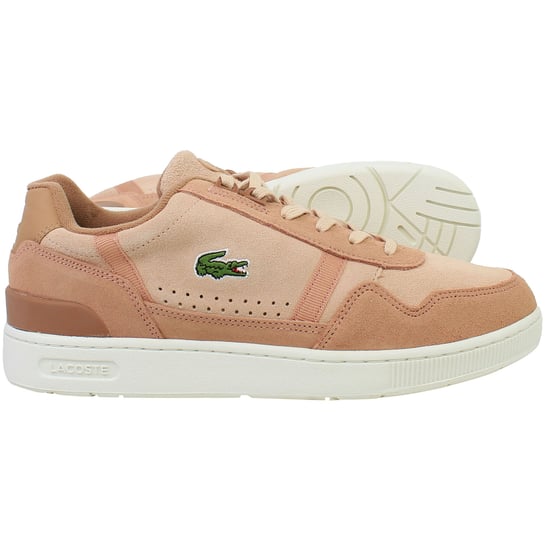 Lacoste T-Clip 222 12 SMA Mens Brown Trainers - Image 4