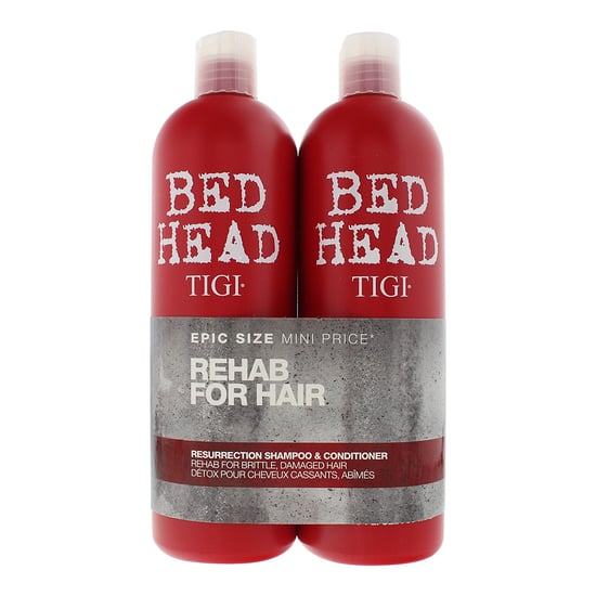Tigi Bed Head Rehab For Her Resurrection Shampoo & Conditioner 750ml Duo Pack