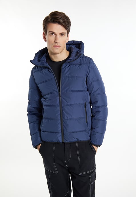 Mo Gewatteerd winterjack Heren marine - Image 3