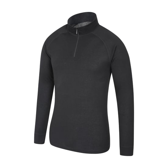 Mountain Warehouse Mens Talus Base Layer Top (Pack of 2) (Black)
