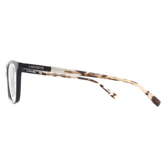 Lacoste Cats Eye Black and Havana Womens Glasses Frames