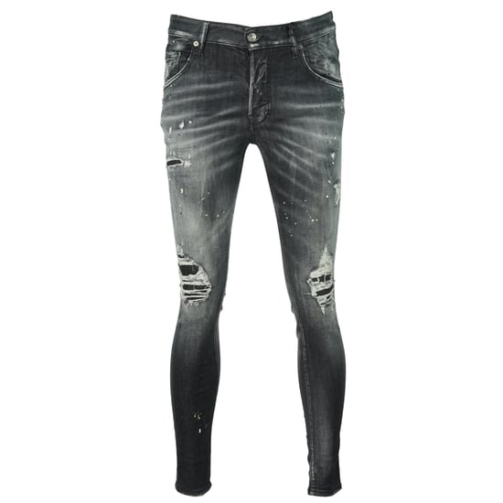Dsquared2 Super Twinky Jean Paint Splash Destroyed Jeans - Image 1