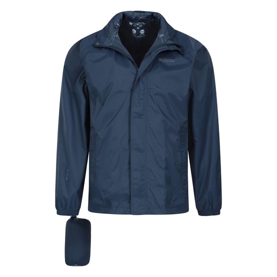 Mountain Warehouse Mens Pakka II Waterproof Jacket (Navy)