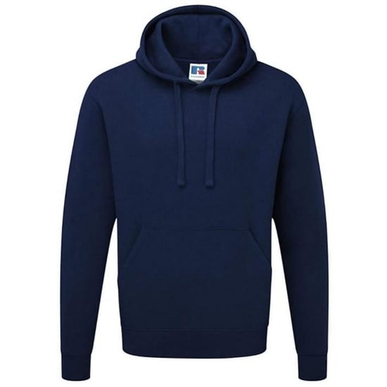 Russell Färg Mens Hooded Sweatshirt / Hoodie (Franska flottan) - Image 1
