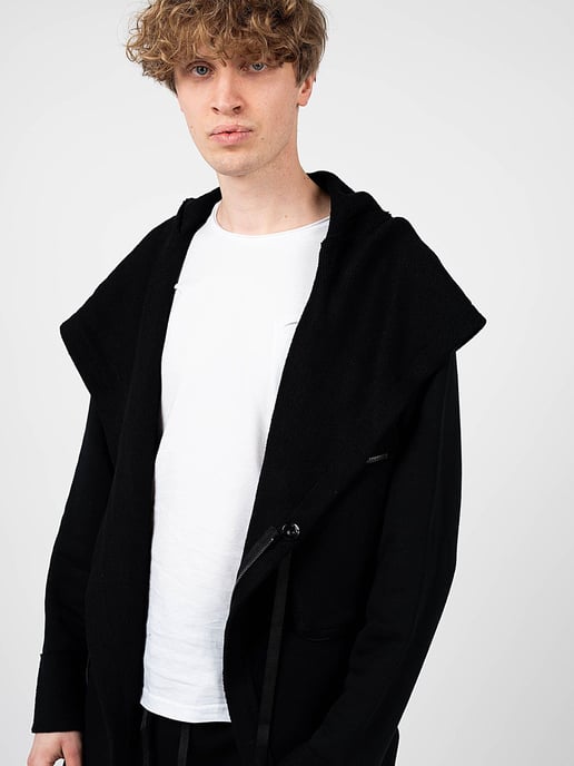 La Haine Inside Us Cardigan Unisex Woman's Black - Image 6