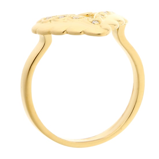 Orphelia Dames 925 Sterling Zilveren Ring - Goud ZR-3936/1 - Image 2