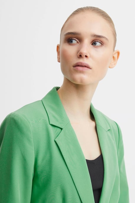 ICHI rechtvallende blazer IHLEXI groen - Image 4