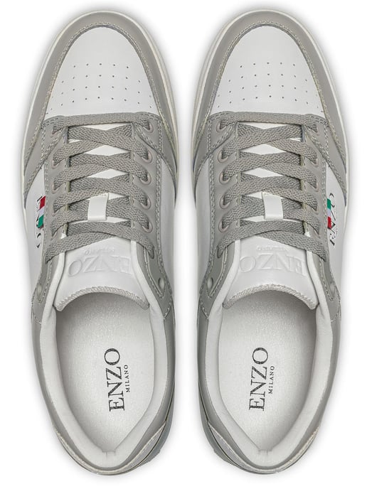 Enzo Milano | Mens Monza Low Top Trainers - Image 4