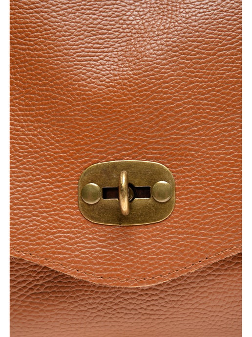 Anna Luchini SS22 AL 1766 Brown Leather Bag - Image 3