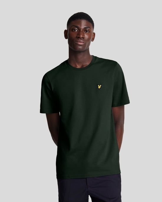 Mens Plain T-Shirt in Green - Image 1