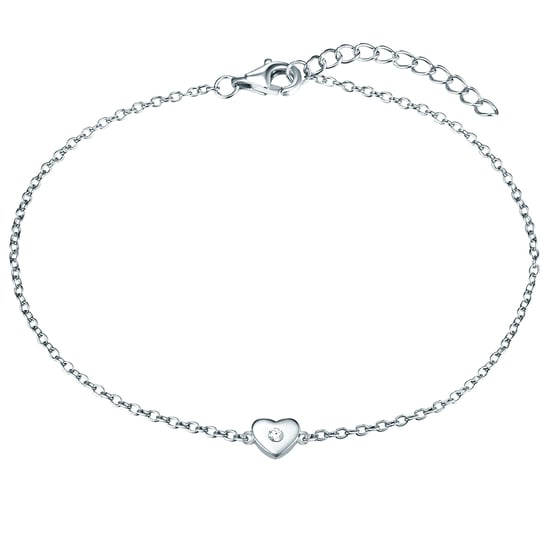 Bracelet sterling silver zirconia white Rafaela Donata - Image 1