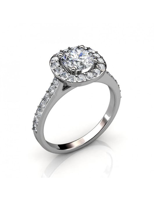 Cushy Ring - Silver och kristall - Image 1