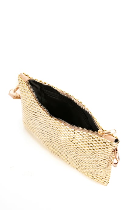 Gold Cross Body Bag