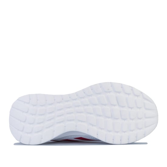 Girl's adidas Junior AltaRun Trainers in White pink