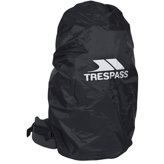 Trespass Rain Waterproof Rucksack/Backpack Cover (Black)