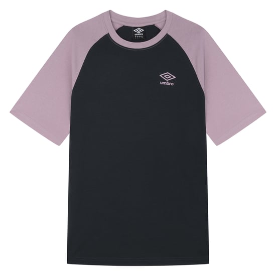 Umbro Mens Core Raglan T-Shirt (Woodland Grey/Mauve Shadow)