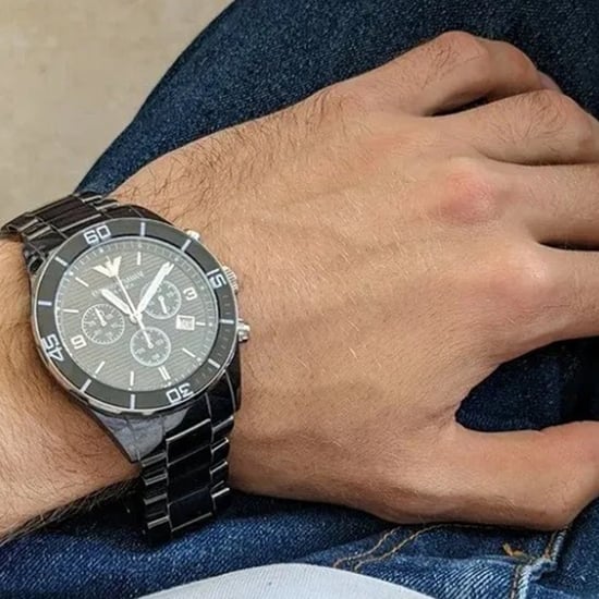 Emporio Armani AR1421 Men's Leo Ceramica Watch