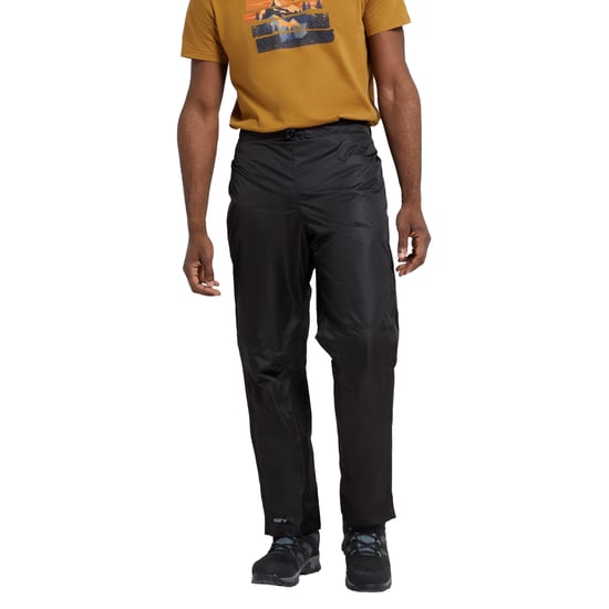 Mountain Warehouse Mens Spray Waterproof Regular Trousers (Black) - Image 5
