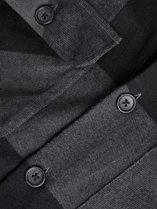 Produkt Overhemden Dean Check Overshirt Grijs - Image 3