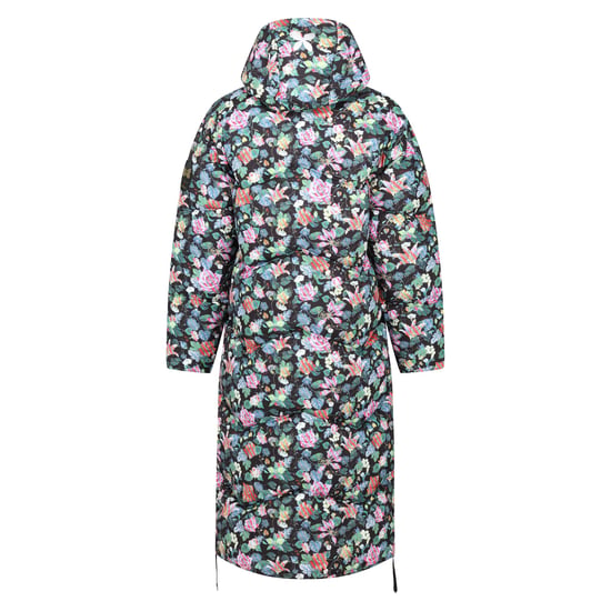 Regatta Womens/Ladies Christian Lacroix Milhaud Floral Longline Padded Jacket (Multicoloured)