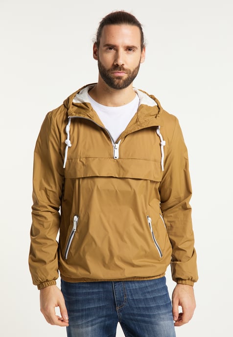 Dreimaster pullover jacket Men dark sand - Image 3