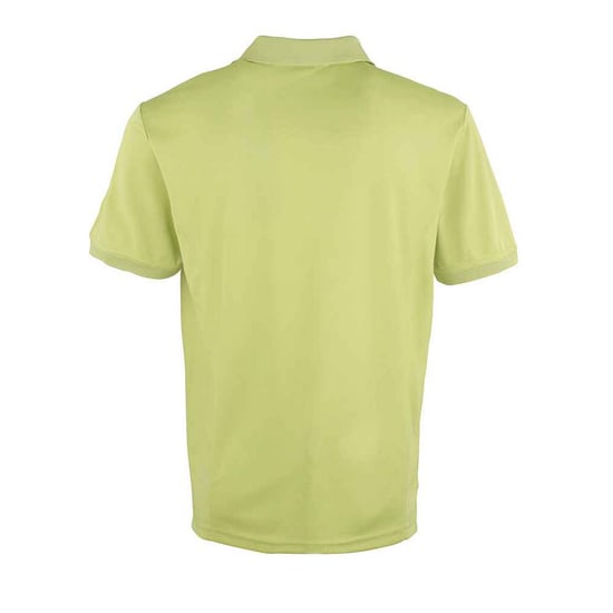 Premier Mens Coolchecker Pique Polo Shirt (Lime) - Image 2