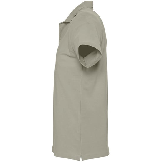 SOLS Heren Lente II Korte Mouw Zwaarlijvig Poloshirt (Khaki) - Image 3