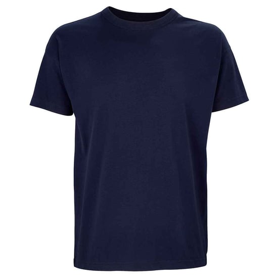 SOLS Mens Boxy Oversized T-Shirt (French Navy) - Image 1