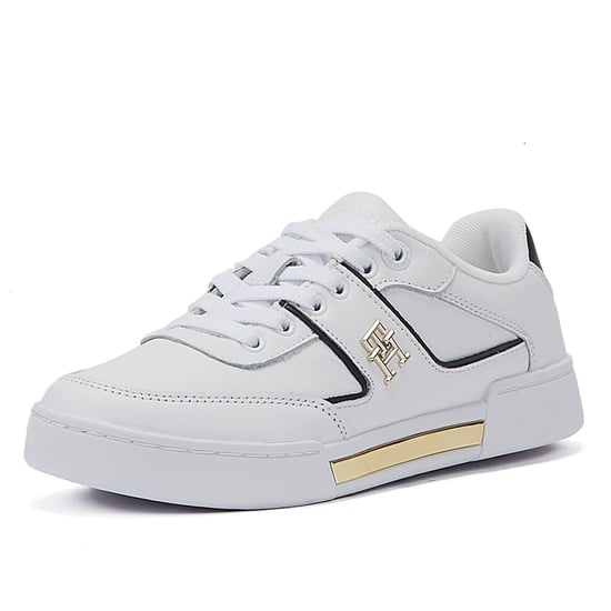 Shop Voor Tommy Hilfiger Court Prep Dames Wit/Rwb Sneakers - Image 3