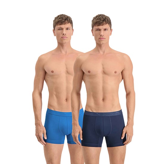 Puma Heren Actieve Boxershorts (Set van 2) (Blauw) - Image 5