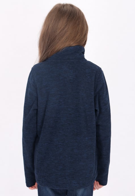 Schmuddelwedda fleece jacket marine melange - Image 4