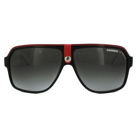 Carrera Zonnebril Carrera 33 8V4 PT Zwart & Wit Zwart Verloop - Image 1