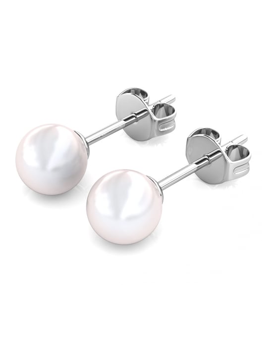 Set med pärlemor - Silver och kristall - Image 6