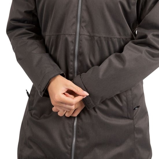 Trespass Womens/Ladies Wintry Padded Jacket (Dark Grey Marl)