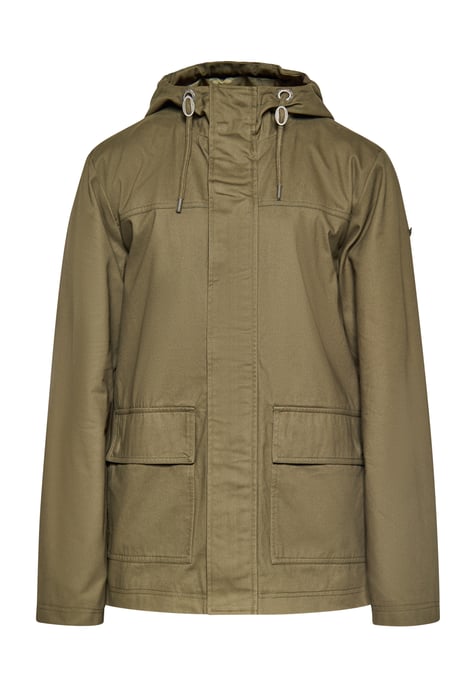 Dreimaster Anorak Heren militaire olijf - Image 1